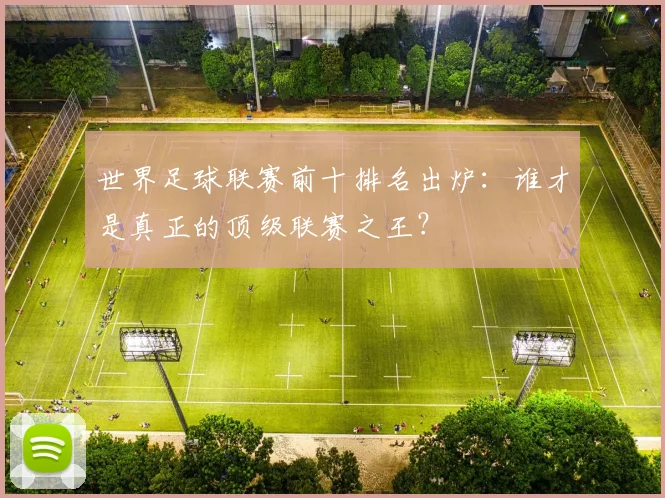 世界足球联赛前十排名出炉：谁才是真正的顶级联赛之王？